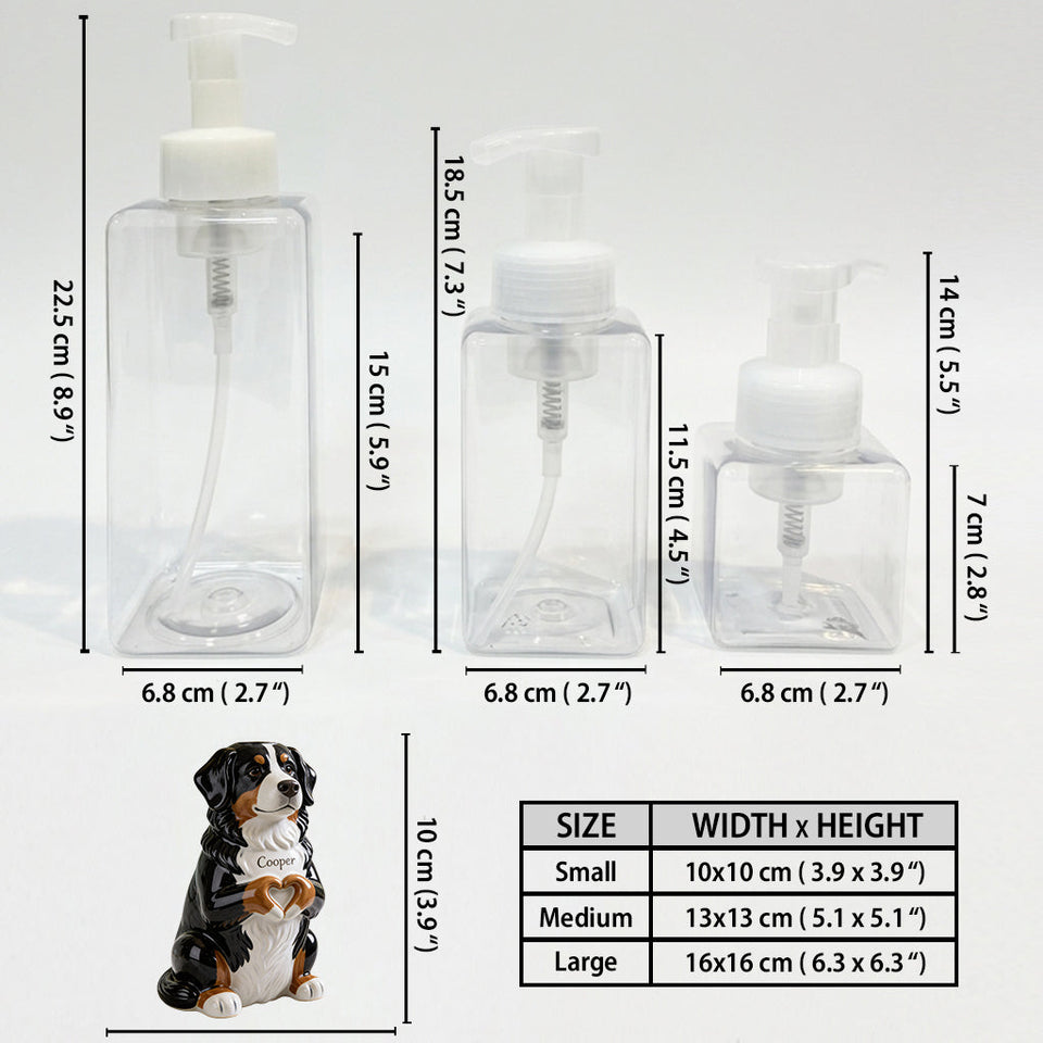 Custom Any Pet Photo - Personalized Dog Soap Dispenser
