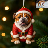 Furry And Bright - Personalized French Bulldog Dog Custom Made 3D Minifigure Ornament