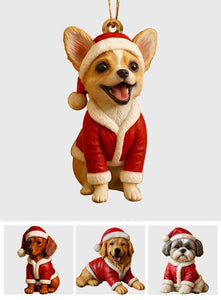 Furry And Bright - Personalized Dog Custom Made 3D Minifigure Ornament