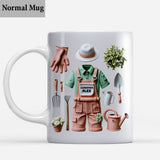 Love Gardening - Personalized Gardening Mug