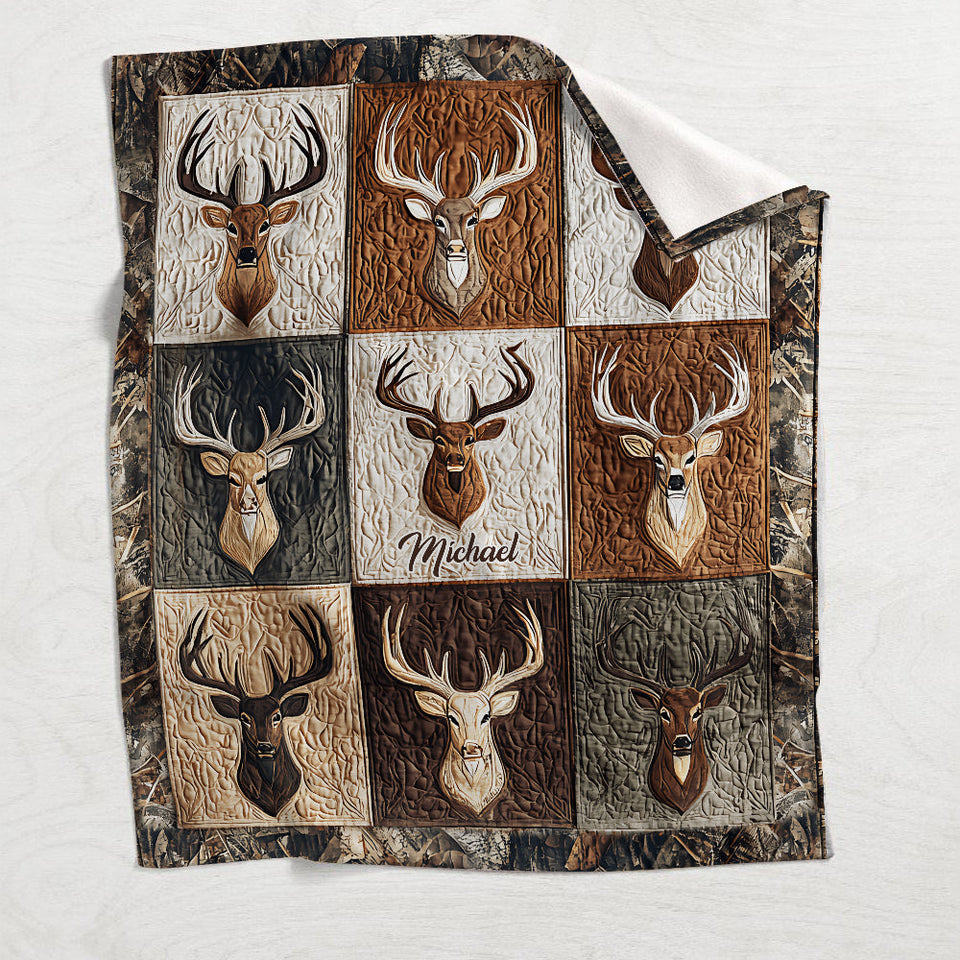 Love Hunting - Personalized Hunting Blanket