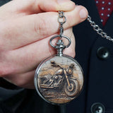 Life Behind Bars - Personalized Dirt Bike Pocket Watch