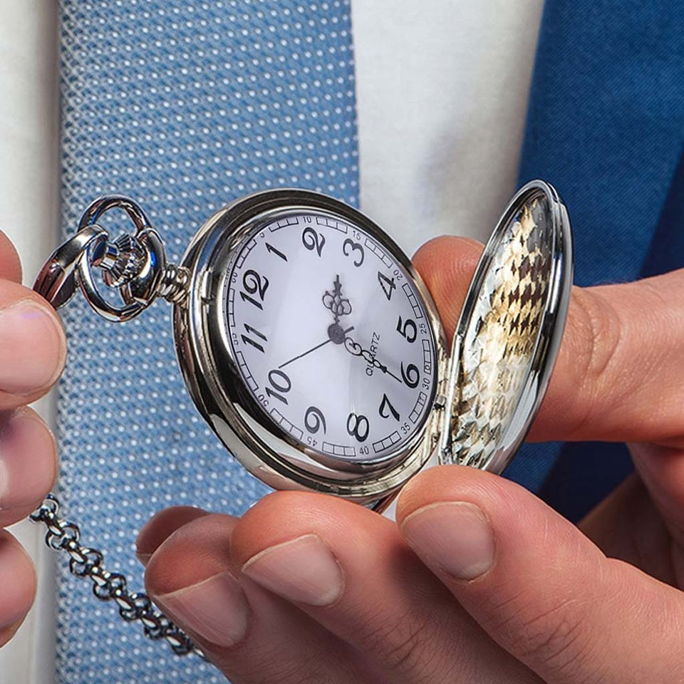 Life Behind Bars - Personalized Dirt Bike Pocket Watch