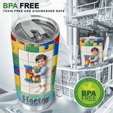 Autism Letter - Personalized Autism Awareness Tumbler