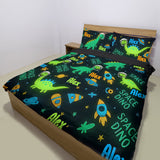 Cute Children's Gift Boys' Dinosaur Space Girls' Princess - Personalized Kid Bedding Set