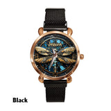 Beautiful Dragonfly - Personalized Dragonfly Women Hand Watch
