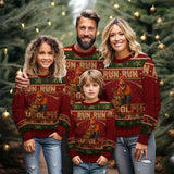 Hunter Rudolph - Personalized Hunting Ugly Sweater