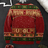 Hunter Rudolph - Personalized Hunting Ugly Sweater