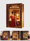 My Bookstore - Personalized Book Wooden Light Shadow Box