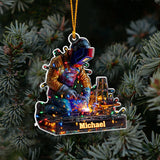 Proud Welder - Personalized Welder Ornament