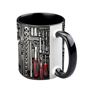 Tool Box - Personalized Father Accent Mug