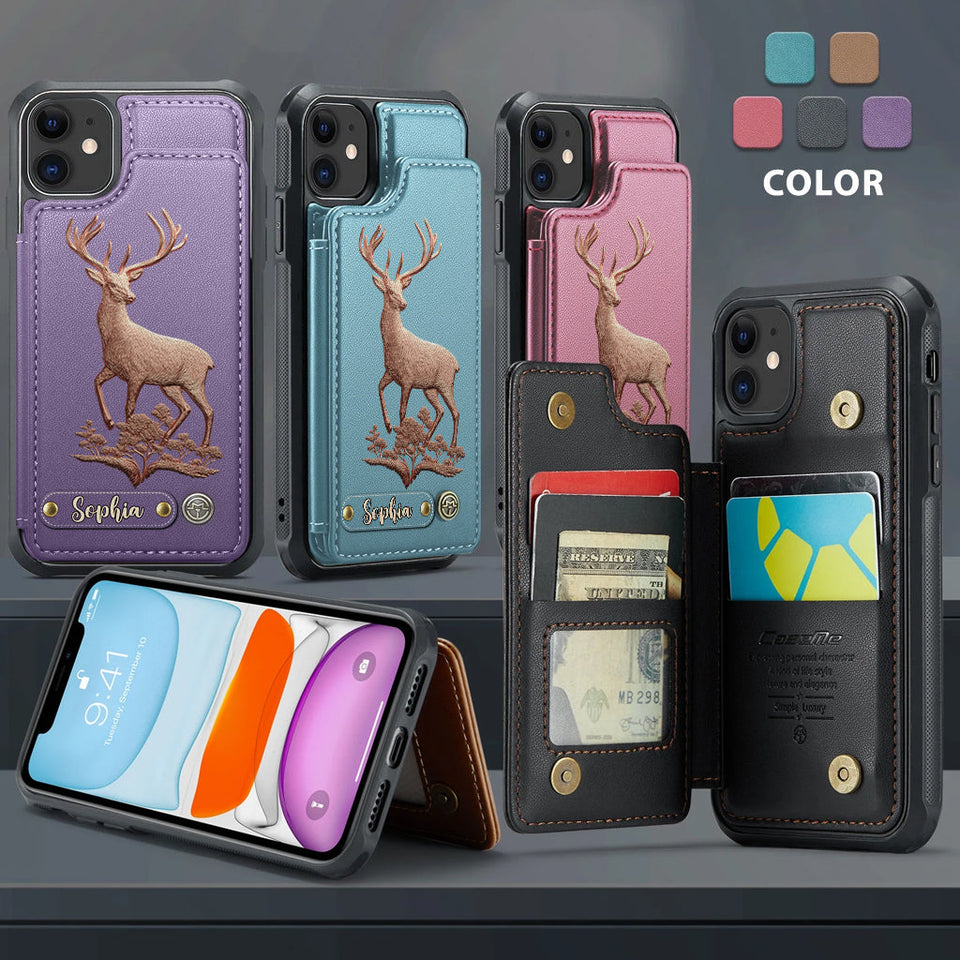 Country Girl - Personalized Hunting Wallet Phone Case
