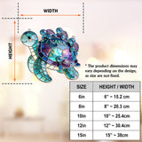 Nana Turtle Gift For Mom, Grandma - Personalized Grandma Window Hanging Suncatcher Ornament