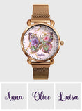 Love Butterfly - Personalized Butterfly Women Hand Watch