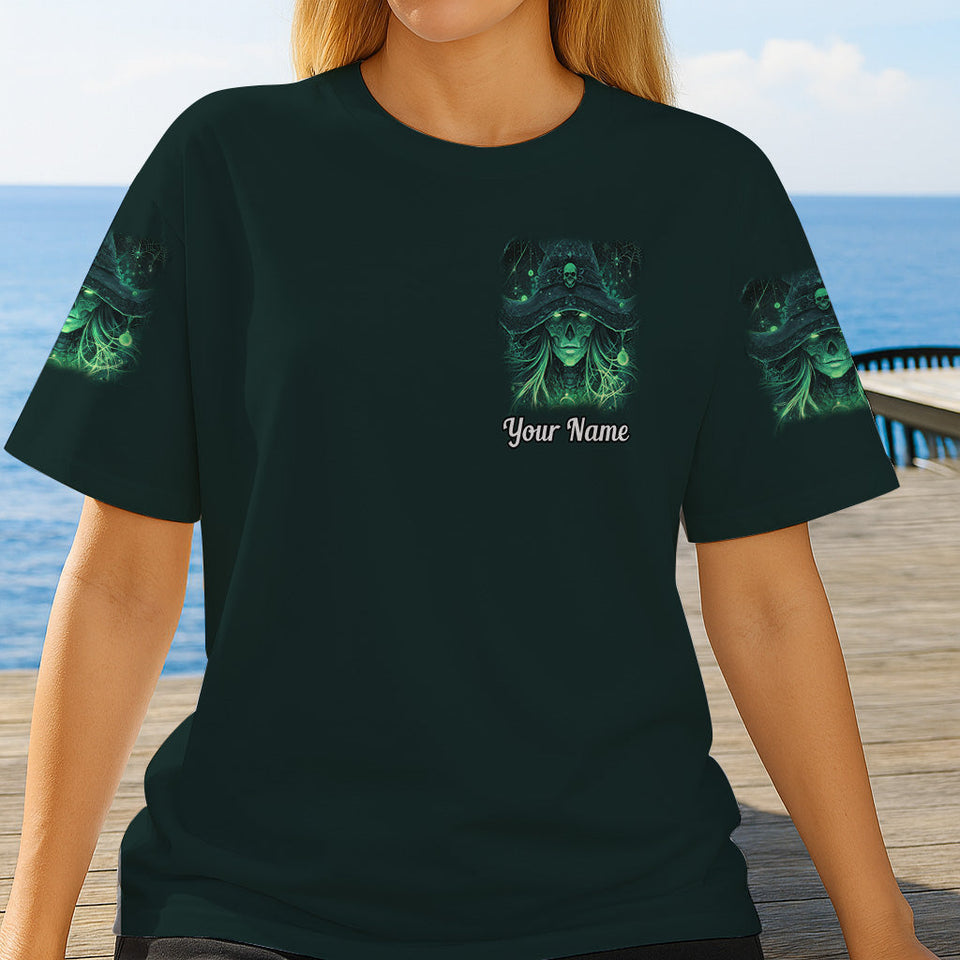 My Old Friend - Personalized Witch All Over Shirt
