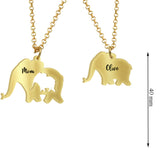 Happy Mother's Day - Personalized Mother Matching Pendant Necklace
