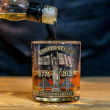 250th Anniversary - Personalized Whiskey Decanter Set