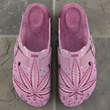 Stoner Chick - Personalized Weed Clogs With Arch Support