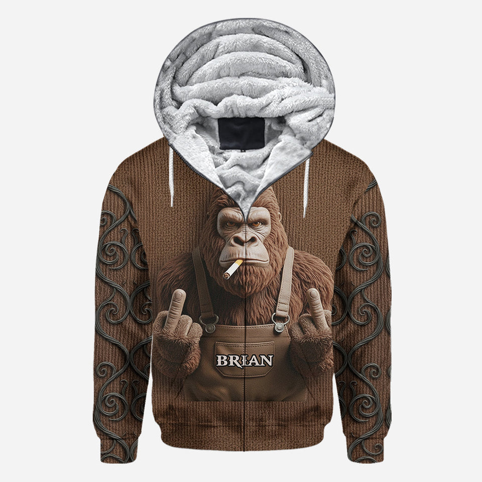 Funny Bigfoot - Personalized Bigfoot All Over Shirt