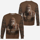 Funny Bigfoot - Personalized Bigfoot All Over Shirt