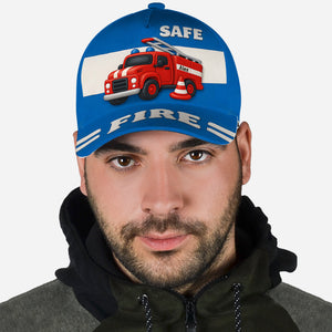 Fire Truck Cute Children's Gift - Personalized Kid Classic Cap
