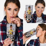 Baseball Mom, Grandma - Personalized Baseball Tumbler