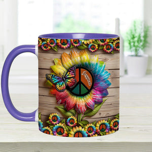 Hippie Soul - Personalized Hippie Accent Mug