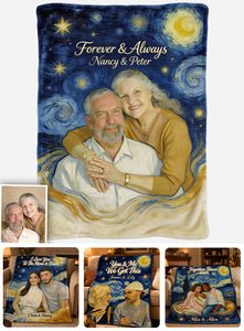 You & Me We Got This - Personalized Couple Blanket