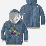 Beautiful Dragonfly - Personalized Dragonfly All Over Shirt
