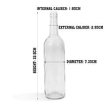 A Few Inches - Personalized Couple Wine Bottle Lamp
