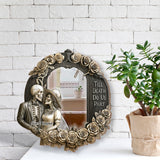Til Death Do Us Part - Personalized Skull Wall Hanging Mirror