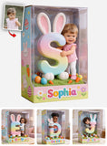 Alphabet Letter Easter Custom From Photo - Personalized Kid Custom Shaped Acrylic Plaque