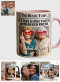 The Bestie Times - Personalized Bestie Accent Mug