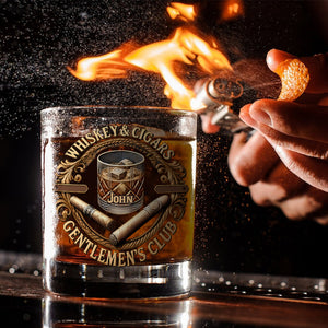 Gentleman Club - Personalized Whisky Whiskey Glass