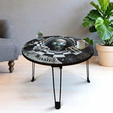 Hello There - Personalized Skull Table Custom Shape