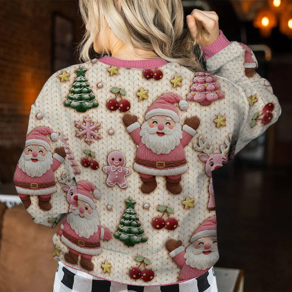 Festive Christmas - Personalized Christmas Ugly Sweater