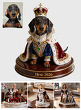 Custom From Any Photos, Royal Style, Pet Lovers Gift - Personalized Dog Custom Shaped Acrylic Plaque