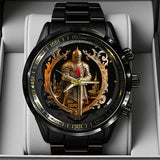 Knight Of God - Personalized Christian Hand Watch