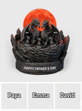 The Best Dad - Personalized Father Custom Shaped Acrylic Plaque