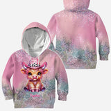 Cute Highland Cow - Personalized Highland Cow All Over Shirt