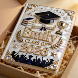 Class Of 2026 - Personalized Graduation Leather Journal