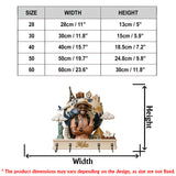 Travelling Lovers - Personalized Travelling Custom Shaped Hanging Rack