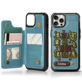 Just A Girl Who Loves Frogs - Personalized Frog Wallet Phone Case