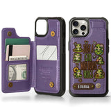 Just A Girl Who Loves Frogs - Personalized Frog Wallet Phone Case