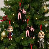 Gift For Her - Personalized Bestie Custom Made 3D Minifigure Ornament
