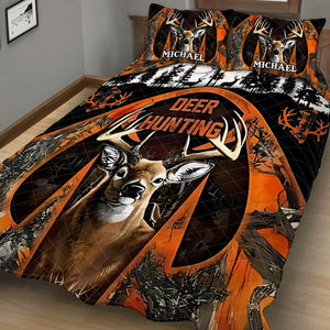 Love Hunting - Personalized Hunting Quilt Set