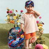 High-speed Racing Car - Personalized Kid Classic Cap & Backpack