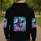 She Trained A Witch - Personalized Witch All Over Shirt