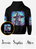 She Trained A Witch - Personalized Witch All Over Shirt