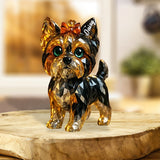I Love My Dog - Personalized Dog Custom Shaped Acrylic Plaque